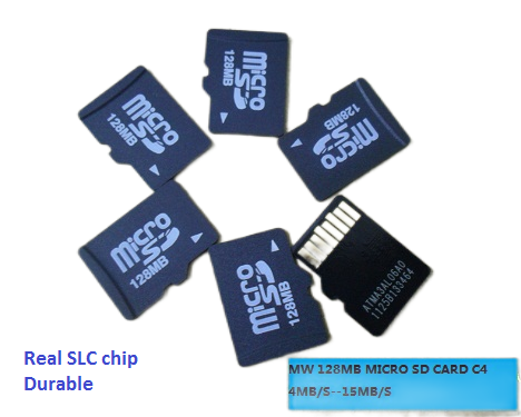 Wholesale high quality small capacity cheap price Slc Sd Card micro Sd Card 128mb